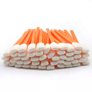 Foam Cleaning Swabs (5.25″) – Lint Free Foam Tip Swab Sponge Stick