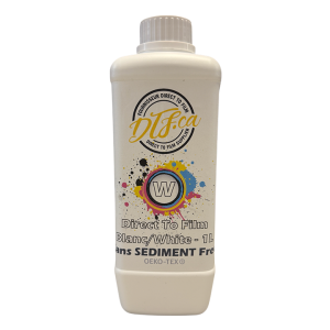 Encre blanche DTF pour têtes d’impression Epson – 1L (1000ml) | Sans sédiment