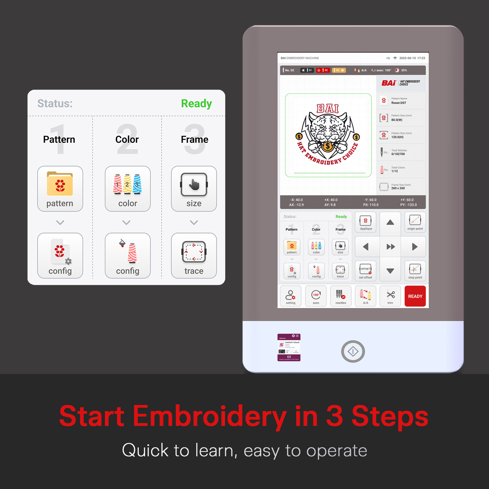 The Mirror Embroidery Machine - Free Shipping 10 The Mirror Embroidery Machine - Free Shipping - Image 10