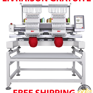 BAi The Vision 2 Head Embroidery Machine Free Delivery Canada