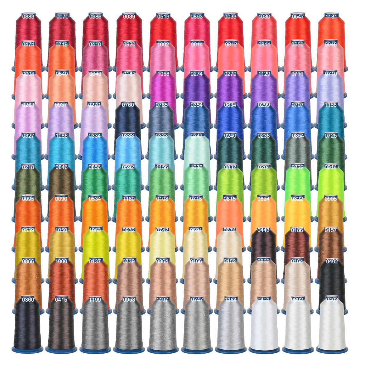 Richword Embroidery Thread Box – 100 Colors 2 Richword Embroidery Thread Box – 100 Colors - Image 2